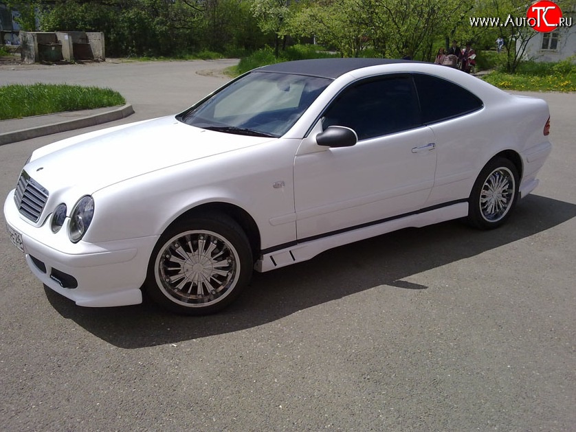 11 900 р. Передние крылья AS Concept Mercedes-Benz CLK class W208 (1997-2002) (Неокрашенные)  с доставкой в г. Майкоп