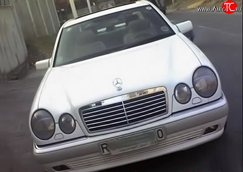 6 549 р. Накладка переднего бампера LORINZER Style Mercedes-Benz E-Class W210 дорестайлинг универсал (1996-1999) (Неокрашенная)  с доставкой в г. Майкоп