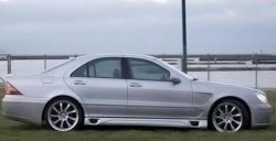 15 699 р. Передние крылья Lorinser F-01 Mercedes-Benz S class W220 (1998-2005) (Неокрашенные)  с доставкой в г. Майкоп. Увеличить фотографию 2