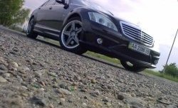 8 649 р. Передний бампер AMG Mercedes-Benz S class W221 (2006-2013) (Неокрашенный)  с доставкой в г. Майкоп. Увеличить фотографию 3