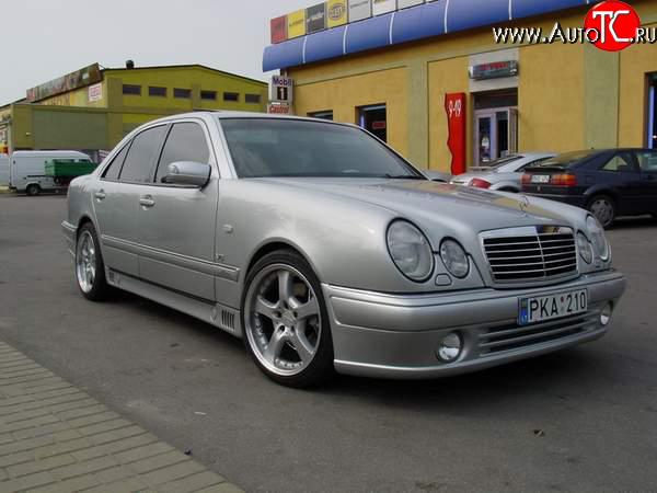 8 149 р. Передний бампер Lorinzer Mercedes-Benz E-Class W210 дорестайлинг универсал (1996-1999) (Дорестайлинг, Неокрашенный)  с доставкой в г. Майкоп