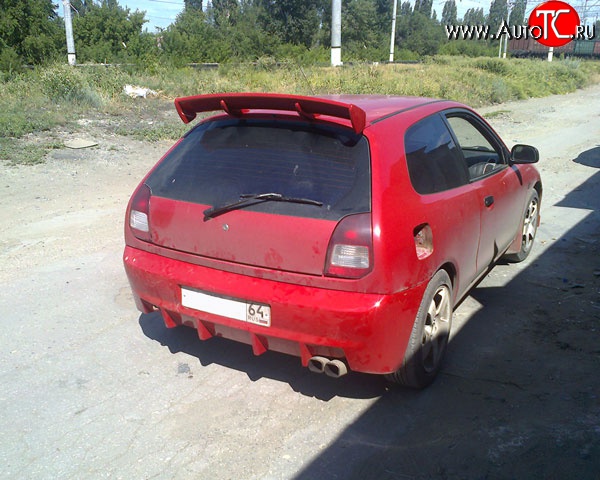 12 799 р. Задний бампер M-VRS Mitsubishi Colt CJ0 хэтчбэк 3 дв. (1995-2003) (Неокрашенный)  с доставкой в г. Майкоп