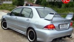 4 099 р. Пороги накладки Underground Mitsubishi Lancer 9 CS седан 2-ой рестайлинг (2005-2009) (Неокрашенные)  с доставкой в г. Майкоп. Увеличить фотографию 2