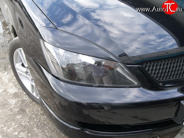 919 р. Комплект узких ресничек Evo V1 Mitsubishi Lancer 9 CS седан 1-ый рестайлинг (2003-2005) (Неокрашенные)  с доставкой в г. Майкоп