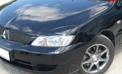 889 р. Комплект широких ресничек Evo V2  Mitsubishi Lancer  9 CS (2003-2009) седан 1-ый рестайлинг, универсал 1-ый рестайлинг, седан 2-ой рестайлинг, универсал 2-ой рестайлинг (Неокрашенные)  с доставкой в г. Майкоп. Увеличить фотографию 2