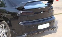 11 699 р. Спойлер Evo V1 Высокий  Mitsubishi Lancer  10 CY (2007-2017) седан дорестайлинг, седан рестайлинг (Неокрашенный)  с доставкой в г. Майкоп. Увеличить фотографию 3