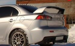 11 699 р. Спойлер Evo V1 Высокий  Mitsubishi Lancer  10 CY (2007-2017) седан дорестайлинг, седан рестайлинг (Неокрашенный)  с доставкой в г. Майкоп. Увеличить фотографию 4