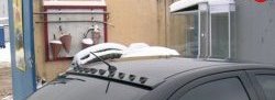 2 159 р. Диффузор Evo на крышу  Mitsubishi Lancer  10 CY (2007-2017) седан дорестайлинг, седан рестайлинг (Неокрашенный)  с доставкой в г. Майкоп. Увеличить фотографию 2