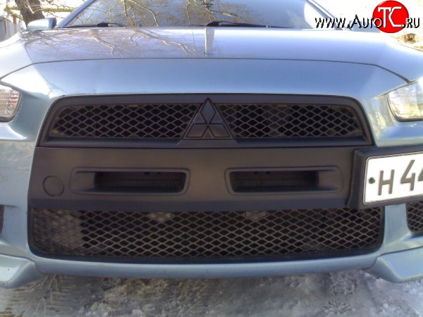 689 р. Центральные воздуховоды Evo на автомобиль Mitsubishi Lancer 10 CY седан рестайлинг (2011-2017)  с доставкой в г. Майкоп