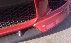 899 р. Вставка переднего бампера (зубатка) Evo Mitsubishi Lancer 10 CY седан дорестайлинг (2007-2010) (Неокрашенная)  с доставкой в г. Майкоп. Увеличить фотографию 6
