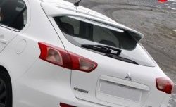 5 399 р. Верхний спойлер Sport 5D (хетчбек) Mitsubishi Lancer 10 CY хэтчбэк дорестайлинг (2007-2010) (Неокрашенный)  с доставкой в г. Майкоп. Увеличить фотографию 3