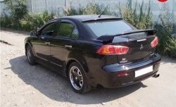 3 899 р. Козырёк на заднее лобовое стекло Sport  Mitsubishi Lancer  10 CY (2007-2017) седан дорестайлинг, седан рестайлинг (Неокрашенный)  с доставкой в г. Майкоп. Увеличить фотографию 2