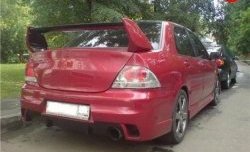 21 999 р. Крышка багажника Evo Mitsubishi Lancer 9 CS седан 1-ый рестайлинг (2003-2005) (Неокрашенная)  с доставкой в г. Майкоп. Увеличить фотографию 3