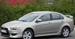 Пороги накладки Сток 2л Mitsubishi Lancer 10 CY хэтчбек 5 дв рестайлинг (2011-2017)