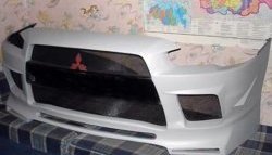 18 999 р. Передний бампер Extreme Mitsubishi Lancer 10 CY хэтчбек 5 дв рестайлинг (2011-2017) (Неокрашенный)  с доставкой в г. Майкоп. Увеличить фотографию 2