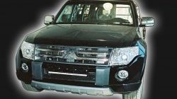 10 499 р. Накладка переднего бампера GT Dynamics Mitsubishi Pajero 4 V80 дорестайлинг (2006-2011) (Дорестайлинг, Неокрашенная)  с доставкой в г. Майкоп. Увеличить фотографию 3
