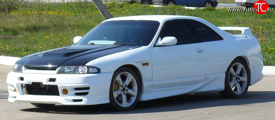 10 549 р. Передний бампер Drift style Nissan Skyline R33 (1993-1998) (Неокрашенный)  с доставкой в г. Майкоп