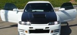 10 549 р. Передний бампер Drift style Nissan Skyline R33 (1993-1998) (Неокрашенный)  с доставкой в г. Майкоп. Увеличить фотографию 2
