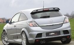5 349 р. Задний бампер Lumma Opel Astra H GTC хэтчбек 3 дв. дорестайлинг (2004-2006) (Неокрашенный)  с доставкой в г. Майкоп. Увеличить фотографию 4
