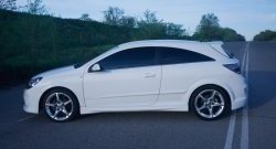 Пороги накладки DM-Style Opel Astra  H GTC (2004-2011) хэтчбек 3 дв. дорестайлинг, хэтчбек 3 дв. рестайлинг