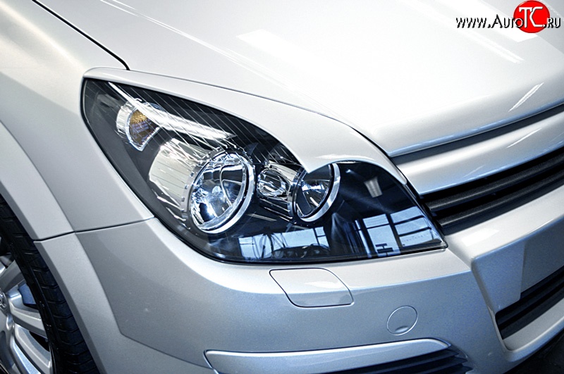 969 р. Реснички Elegance Opel Astra H GTC хэтчбек 3 дв. рестайлинг (2006-2011) (Неокрашенные)  с доставкой в г. Майкоп