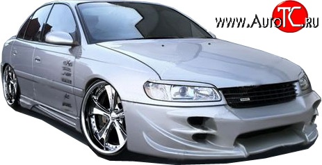 7 299 р. Передний бампер Sport Opel Omega B седан (1994-2004)  с доставкой в г. Майкоп