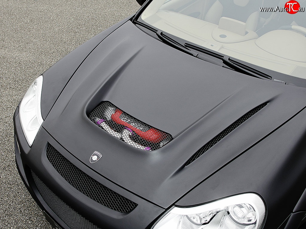 27 649 р. Пластиковый капот GEMBALLA GT650 Porsche Cayenne 955 (2002-2006) (Неокрашенный)  с доставкой в г. Майкоп