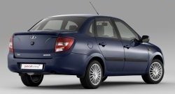 709 р. Лип спойлер Petroil Tuning Лада Гранта Спорт 2190 седан рестайлинг (2023-2025) (Неокрашенный)  с доставкой в г. Майкоп. Увеличить фотографию 3
