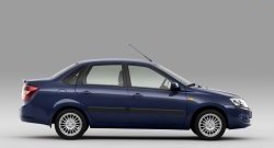 709 р. Лип спойлер Petroil Tuning Лада Гранта Спорт 2190 седан рестайлинг (2023-2025) (Неокрашенный)  с доставкой в г. Майкоп. Увеличить фотографию 4