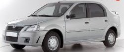 4 249 р. Передний бампер Классик 2 Renault Logan 1 дорестайлинг (2004-2010) (Неокрашенный)  с доставкой в г. Майкоп. Увеличить фотографию 2
