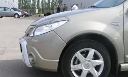 9 799 р. Передний бампер Kart RS Renault Sandero (BS) (2009-2014) (Неокрашенный)  с доставкой в г. Майкоп. Увеличить фотографию 2