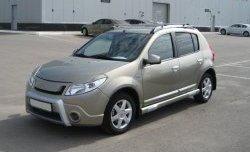1 849 р. Реснички Kart RS Renault Sandero Stepway (BS) (2010-2014) (Неокрашенные)  с доставкой в г. Майкоп. Увеличить фотографию 2