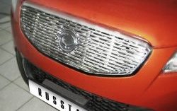 5 699 р. Решётка радиатора Russtal SSANGYONG Actyon дорестайлинг (2010-2013) (Неокрашенная)  с доставкой в г. Майкоп. Увеличить фотографию 2