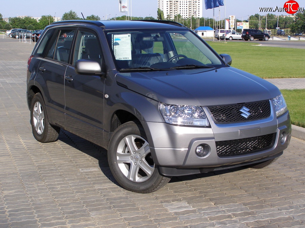13 199 р. Передний бампер Standart Suzuki Grand Vitara JT 3 двери дорестайлинг (2005-2008)  с доставкой в г. Майкоп