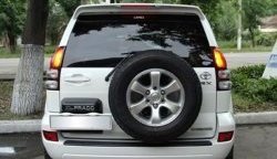 5 549 р. Спойлер Original Design со стоп-сигналом  Toyota Land Cruiser Prado  J120 (2002-2009) (Неокрашенный)  с доставкой в г. Майкоп. Увеличить фотографию 2
