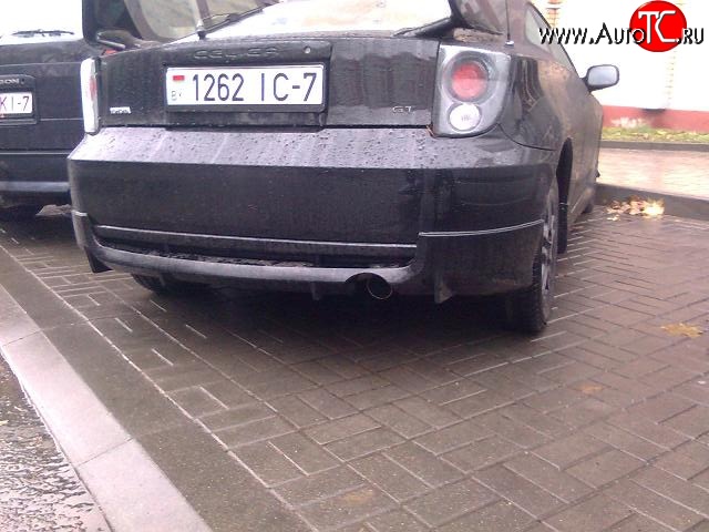 4 449 р. Накладка заднего бампера TRD Toyota Celica T230 (1999-2006)  с доставкой в г. Майкоп