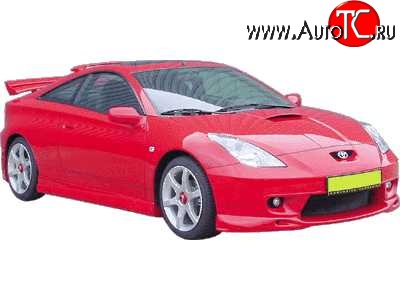 4 699 р. Накладка переднего бампера CarZone MK2 Toyota Celica T230 (1999-2006)  с доставкой в г. Майкоп