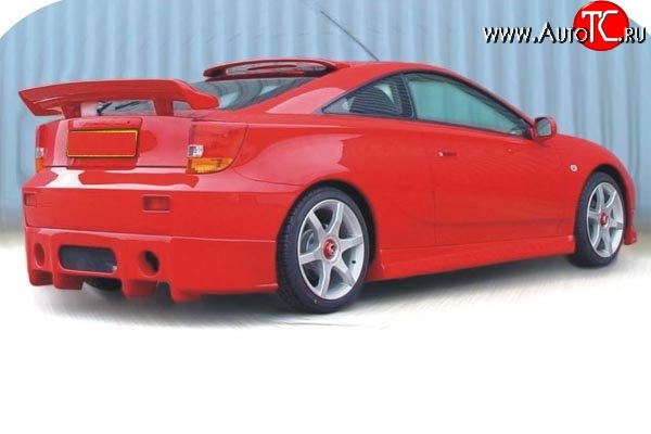 4 399 р. Накладка заднего бампера CarZone MK2 Toyota Celica T230 (1999-2006)  с доставкой в г. Майкоп