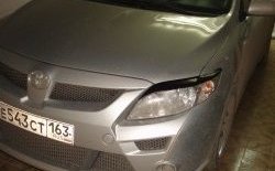739 р. Реснички Elegance Toyota Corolla E150 седан дорестайлинг (2006-2010) (Неокрашенные)  с доставкой в г. Майкоп. Увеличить фотографию 2