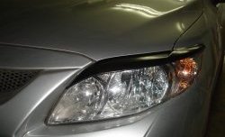 739 р. Реснички Elegance Toyota Corolla E150 седан дорестайлинг (2006-2010) (Неокрашенные)  с доставкой в г. Майкоп. Увеличить фотографию 3