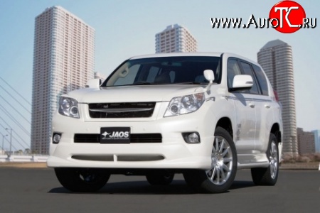 14 299 р. Накладка переднего бампера JAOS Toyota Land Cruiser Prado J150 дорестайлинг (2009-2013) (Неокрашенная)  с доставкой в г. Майкоп
