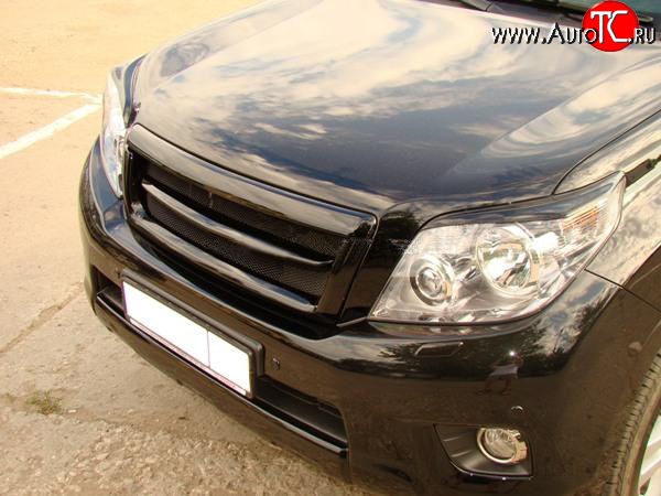 7 849 р. Решётка радиатора JAOS Toyota Land Cruiser Prado J150 дорестайлинг (2009-2013) (Неокрашенная)  с доставкой в г. Майкоп