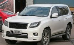 Накладка LX Mode на передний бампер Toyota Land Cruiser Prado  J150 (2009-2013) дорестайлинг