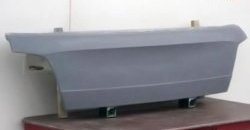 8 149 р. Накладка Wald Black Bison на заднюю дверь автомобиля Toyota Land Cruiser 200 дорестайлинг (2007-2012) (Большая накладка)  с доставкой в г. Майкоп. Увеличить фотографию 3