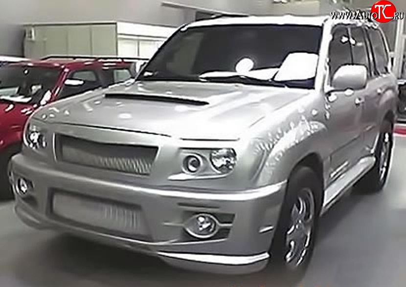 16 499 р. Передний бампер HUNTER Toyota Land Cruiser 100 дорестайлинг (1998-2002) (Неокрашенный)  с доставкой в г. Майкоп