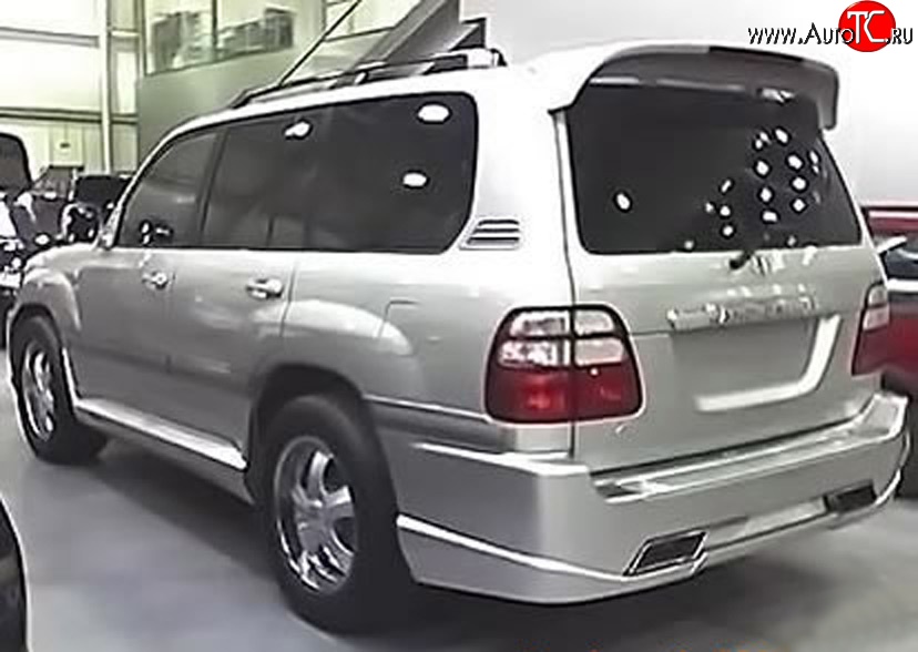 16 499 р. Задний бампер HUNTER Toyota Land Cruiser 100 дорестайлинг (1998-2002) (Неокрашенный)  с доставкой в г. Майкоп