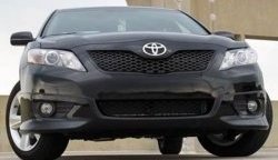 7 349 р. Накладка переднего бампера Sport Edition Toyota Camry XV40 рестайлинг (2009-2011) (Неокрашенная)  с доставкой в г. Майкоп. Увеличить фотографию 2