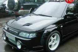 6 849 р. Пластиковый капот Super WRC Лада 2112 купе (2002-2009) (Неокрашенный)  с доставкой в г. Майкоп. Увеличить фотографию 8