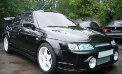 6 849 р. Пластиковый капот Super WRC Лада 2112 купе (2002-2009) (Неокрашенный)  с доставкой в г. Майкоп. Увеличить фотографию 11