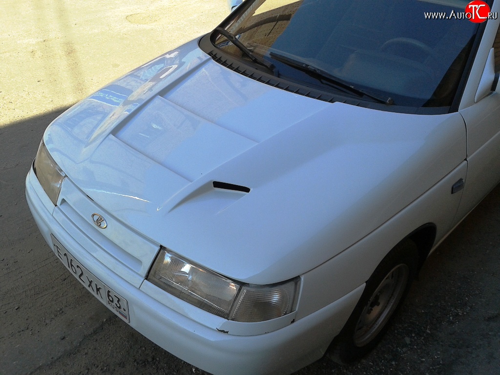 6 849 р. Пластиковый капот Super WRC Лада 2112 купе (2002-2009) (Неокрашенный)  с доставкой в г. Майкоп